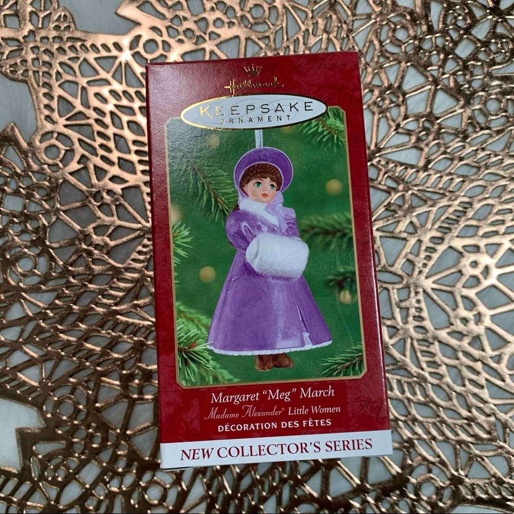 HALLMARK Little Women Margaret Meg March Tree Ornament #1 Madame Alexander 2001